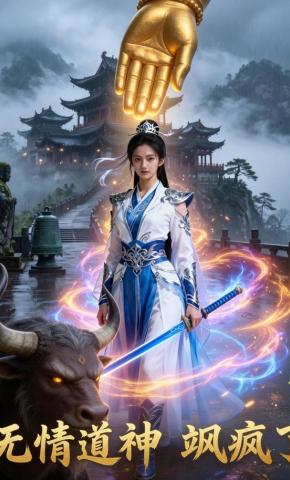 短剧《无情道神飒疯了》海报