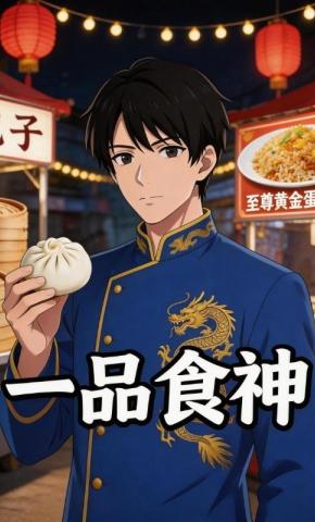 短剧《一品食神》海报