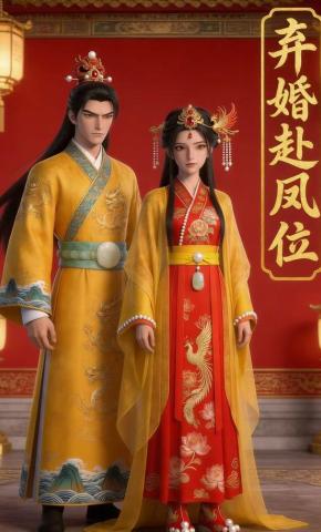 短剧《弃婚赴凤位》海报