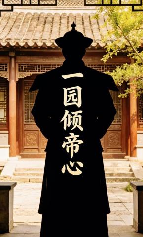 短剧《一园倾帝心》海报