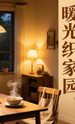 短剧《暖光织家园》海报