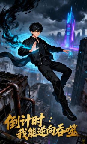 短剧《倒计时：我能逆向吞噬》海报