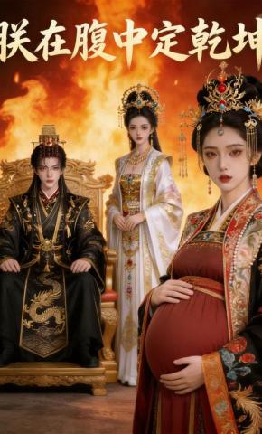 短剧《朕在腹中定乾坤》海报