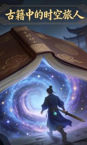 短剧《古籍中的时空旅人2》海报