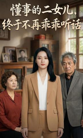 短剧《懂事的二女儿，终于不再乖乖听话》海报