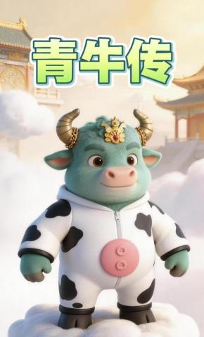 短剧《青牛传》海报