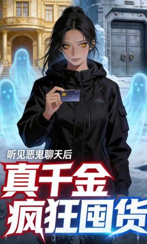 短剧《听见恶鬼聊天后，真千金疯狂囤货》海报