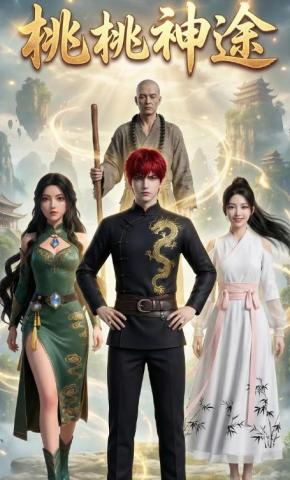短剧《桃桃神途》海报