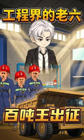 短剧《工程界的老六，百吨王出征》海报