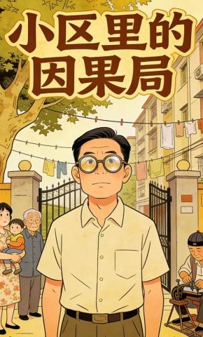 短剧《小区里的因果局》海报