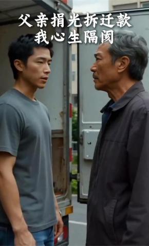 短剧《父亲捐光拆迁款，我心生隔阂》海报