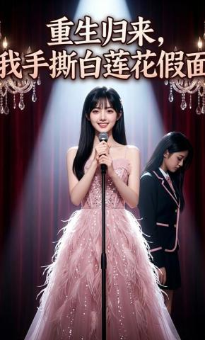 短剧《重生归来，我手撕白莲花假面》海报