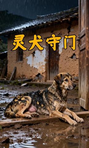 短剧《灵犬守门》海报