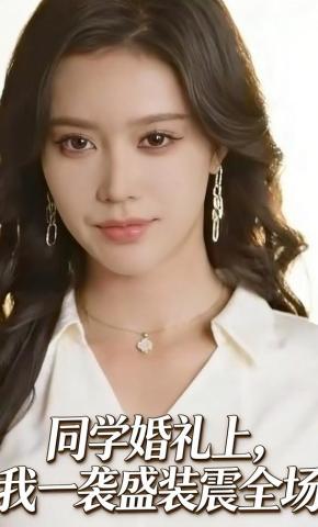 短剧《同学婚礼上，我一袭盛装震全场》海报