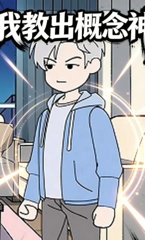 短剧《我教出概念神》海报