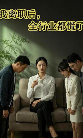 短剧《我离职后，全行业都慌了》海报