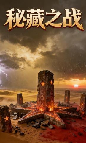 短剧《秘藏之战》海报