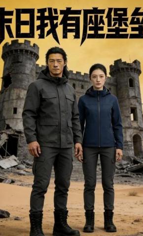 短剧《末日我有座堡垒》海报
