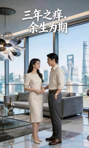 短剧《三年之痒，余生为期》海报