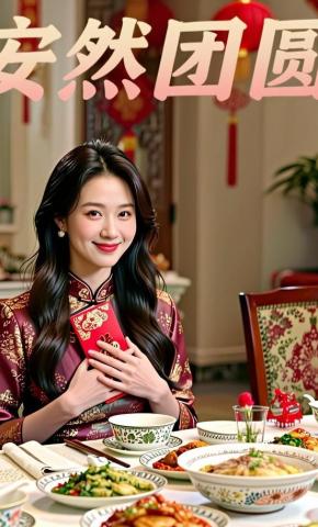 短剧《安然团圆》海报