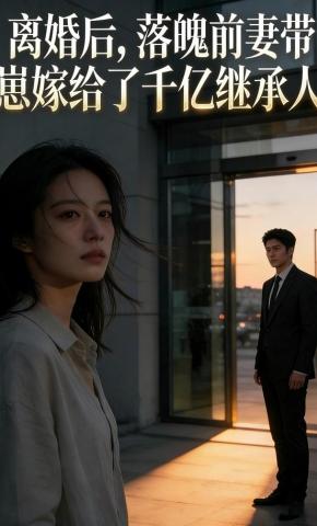 短剧《离婚后，落魄前妻带崽嫁给了千亿继承人》海报