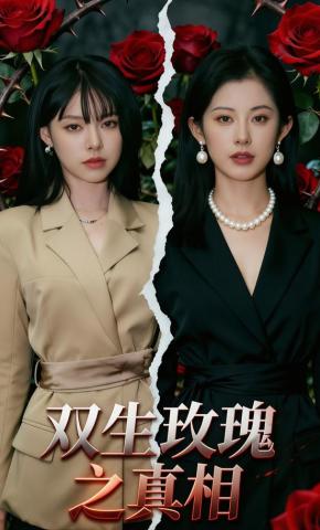 短剧《双生玫瑰之真相》海报