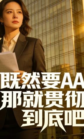 短剧《既然要AA，那就贯彻到底吧》海报