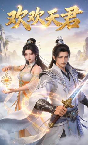 短剧《欢欢天君》海报