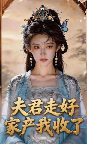 短剧《夫君走好，家产我收了》海报