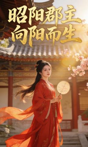 短剧《昭阳郡主向阳而生》海报