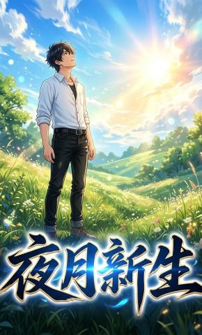 短剧《夜月新生》海报