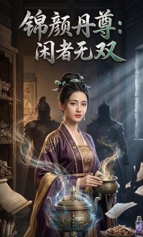 短剧《锦颜丹尊：闲者无双》海报