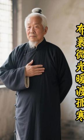 短剧《布裹微光暖渡孤寒》海报