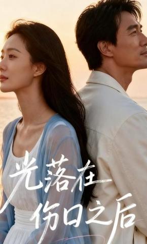 短剧《光落在伤口之后》海报