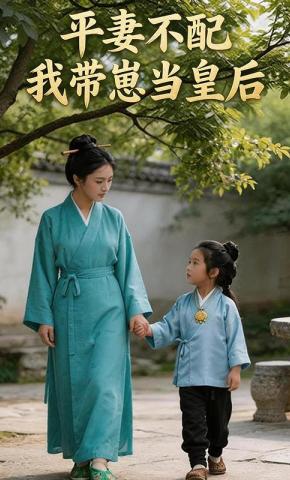 短剧《平妻不配，我带崽当皇后》海报