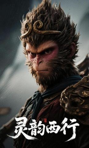 短剧《灵韵西行》海报