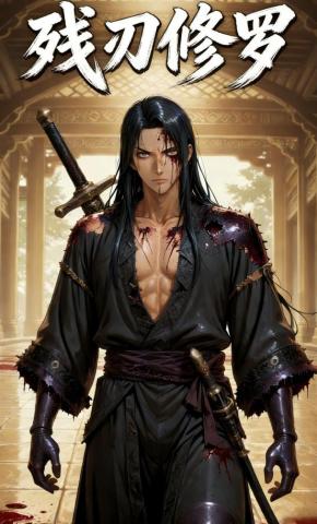 短剧《残刃修罗》海报