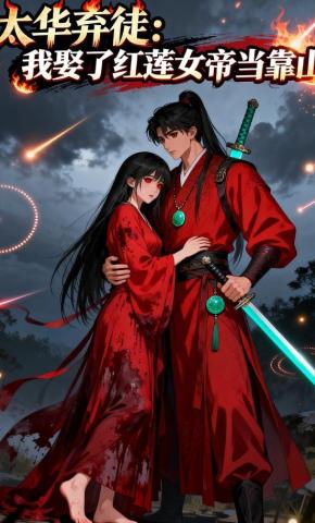 短剧《太华弃徒：我娶了红莲女帝当靠山》海报