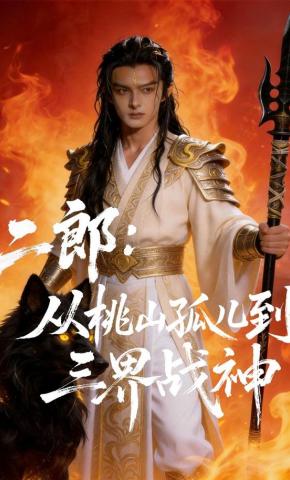 短剧《二郎：从桃山孤儿到三界战神》海报