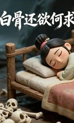短剧《白骨还欲何求》海报