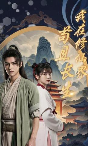 短剧《我在修仙界苟且长生》海报