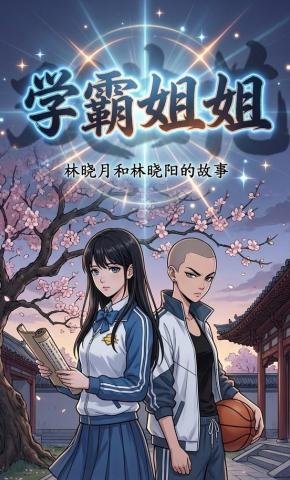 短剧《学霸姐姐》海报