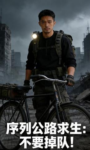 短剧《序列公路求生：不要掉队！》海报