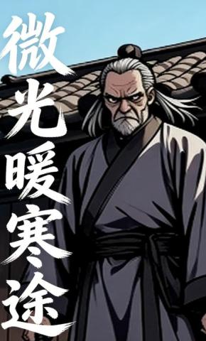 短剧《微光暖寒途》海报