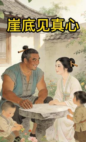 短剧《崖底见真心》海报