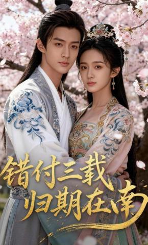 短剧《错付三载归期在南》海报