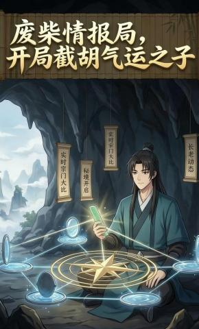 短剧《废柴情报局，开局截胡气运之子》海报