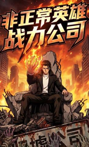 短剧《非正常英雄战力公司》海报