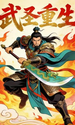 短剧《武圣重生1》海报