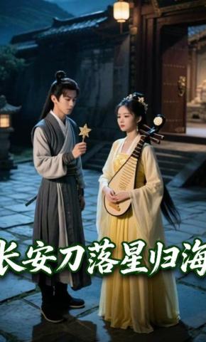 短剧《长安刀落星归海》海报